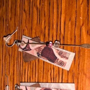 PRICE DROP! Handmade four-layer earrings